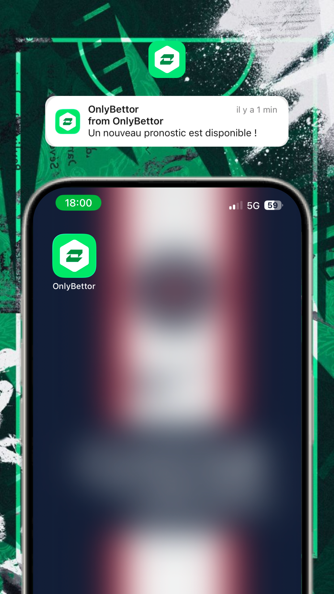Étape 3 : App installée avec notifications